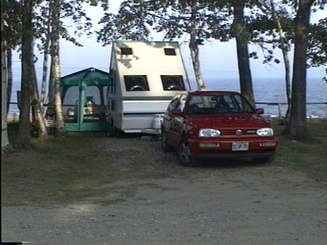 Camping on Penobscot Bay, Maine